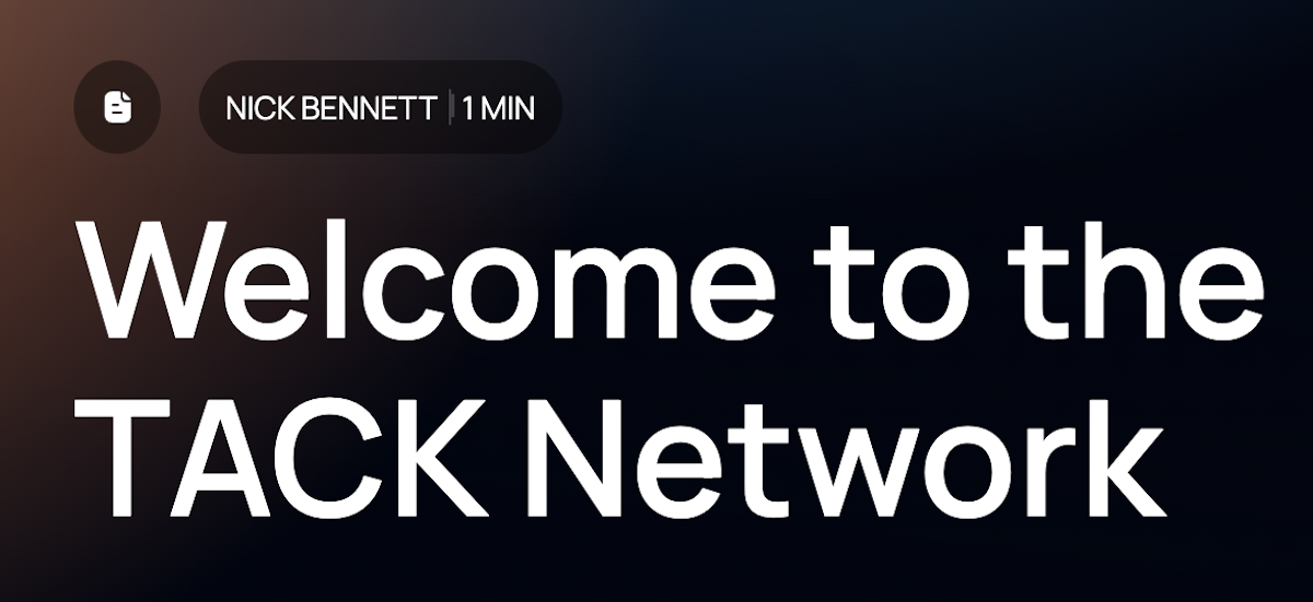 Tack Network