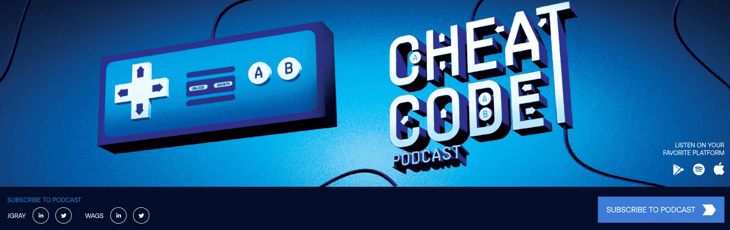 The Cheat Code Podcast-Subscribe